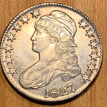 1827 Capped Bust Half Dollar, AU55