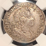 Great Britain, 1723 SSC Shilling, NGC MS65, 1st bust. Only seven coins graded this high and the second highest grade known. Sir Isaac Newton was the master of the Royal Mint when this coin was struck! (1699-1727)