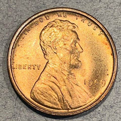 1909 VDB Lincoln Cent, MS64R