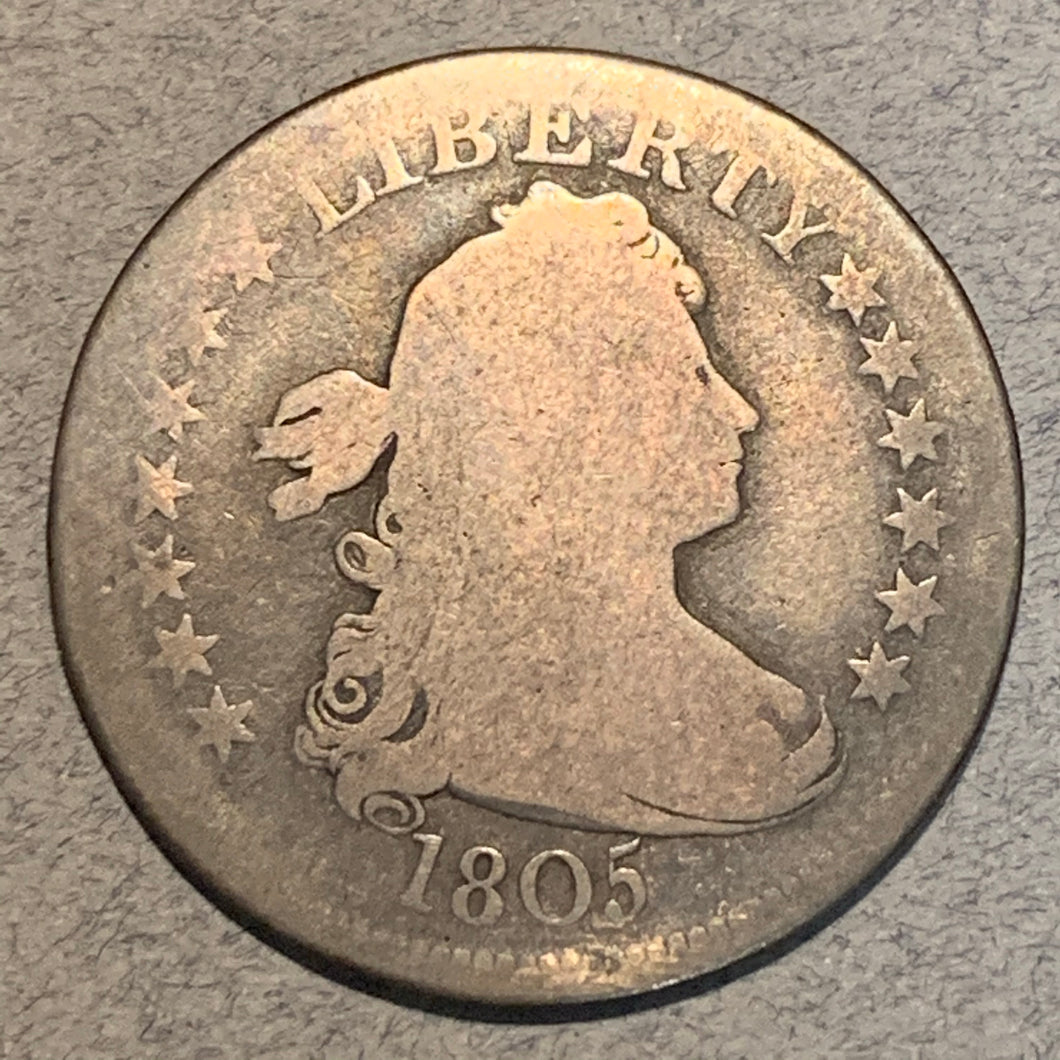 1805 Bust Quarter, G/AG