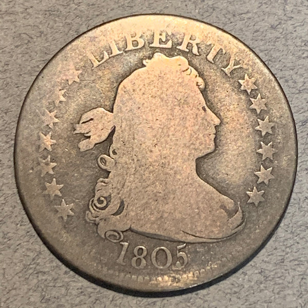 1805 Bust Quarter, G/AG
