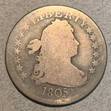 1805 Bust Quarter, G/AG