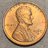 1910-S Lincoln Cent, Grade= AU58, minor problems
