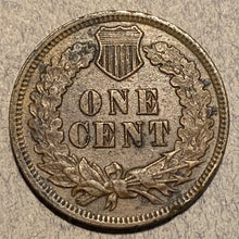 1874 Indian Cent, Grade= XF, corroded