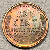 1928 Lincoln Cent, Grade= MS65RB