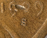 1909-S/S Lincoln cent, VF, very light scrapes on face and a couple tiny field hits