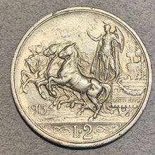 Italy, 1915, 2 lira,  XF