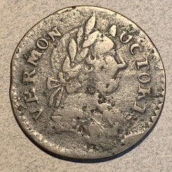 1787 1788? Vermont Cent, VF/F typical weak dates side