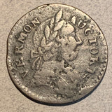 1787 1788? Vermont Cent, VF/F typical weak dates side