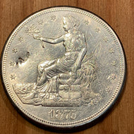 1875 S Trade Dollar, MS60