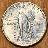 1927-D Standing Liberty Quarter MS64FH
