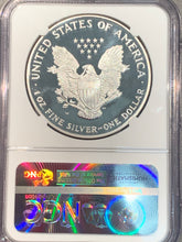 1995 W Silver Eagle Dollar, NGC PF 69 Ultra Cameo, Anniversary Set