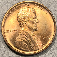 1909 Lincoln Cent, MS65R