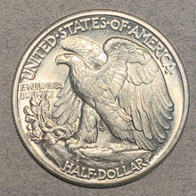 1941 Walking Half Dollar, Grade= MS62