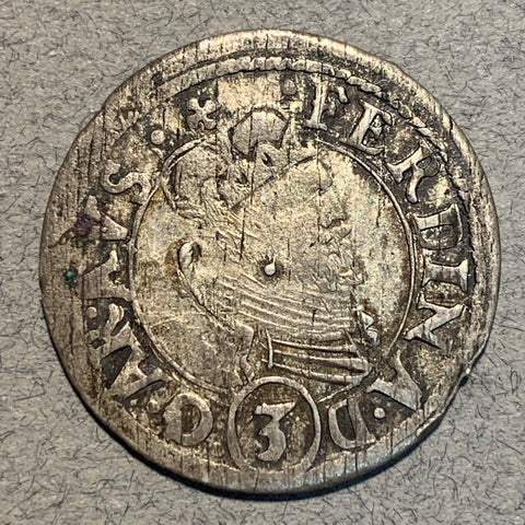 Austria, 1564-95, groschen, XF, Erzherzog Ferdinand, Rom.-dlsch. reich,