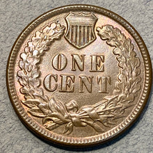 1882 Indian Cent, Grade= MS65B, gorgeous lustrous brown with hints of pink/red luster