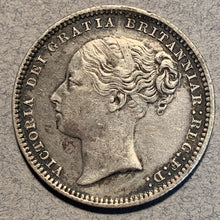 Great Britain, 1878, Shilling, XF, cleaned at some point.