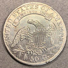 1832 Cap Bust Half Dollar, VF, polished and scratched on both side
