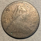1788 Vermont Cent, VF dated side is VF, slightly cupped