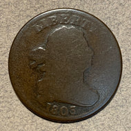 1803 Half Cent Draped Bust G4