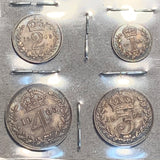 Great Britain, 1903, Maundy set