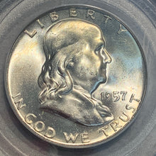 1957 Franklin Half Dollar, PCGS MS64FBL