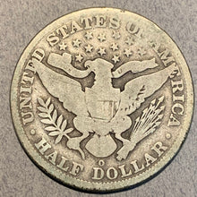 1892-O Barber Half Dollar, Grade= G7