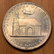 Delaware Commemorative 1936 Half Dollar, MS62