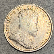 1909, Canada 5 cent Silver, AU