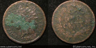 1876 Indian Cent, Grade= VF