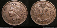 1903 Indian Cent, Grade= XF