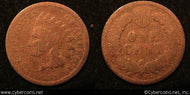 1872 Indian Cent, Grade= G