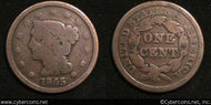 1845, G   Braided Hair Large Cent.