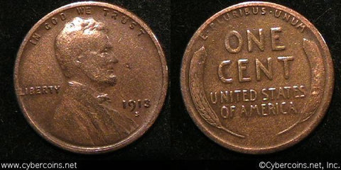 1913-S Lincoln Cent, Grade= F