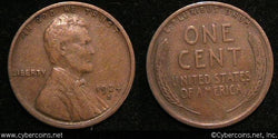 1924-S Lincoln Cent, Grade= VF