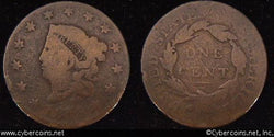 1818, G   Coronet Head Large Cent.