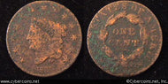 1831, VG  Coronet Head Large Cent