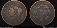 1835, G   Coronet Head Large Cent.