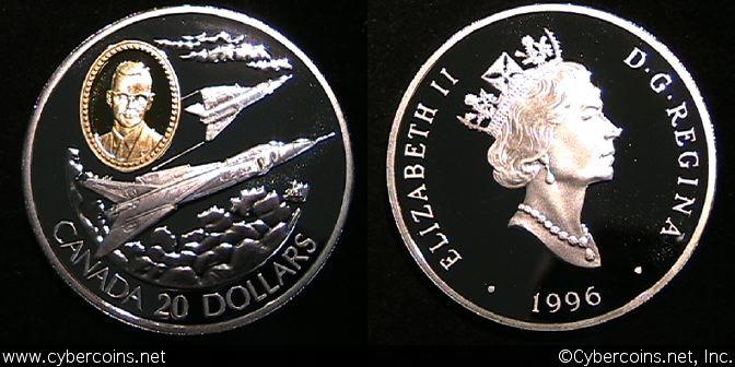 Twenty Dollar, 1996, KM277, Proof