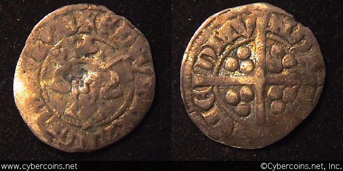 Great Britain,1272-1307 - silver Penny of Edward I 