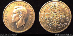 Great Britain, 1950,   2 shillings,   Proof, KM878
