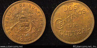 Guatemala, 1932,  2 centavos, UNC-, KM250