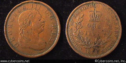 Guyana, 1813, F-, KM10 - 1 stiver - 1 year