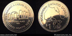 Dollar, 1980, token, UNC. Ontario Dollar.
