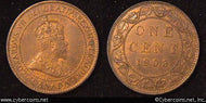 1903, Canada cent, KM8, choice AU. One