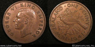 New Zealand, 1941, XF, KM13 - 1 Penny -
