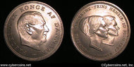 Denmark, 1967, 10 Kroner - KM 856, UNC,