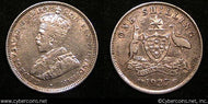 Australia, 1927, VF, 1 shilling - KM26 -
