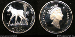 1996, Canada 50 cent, KM283, Proof.