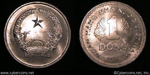 Vietnam, Socialist, 1976, Dong, KM14, UNC